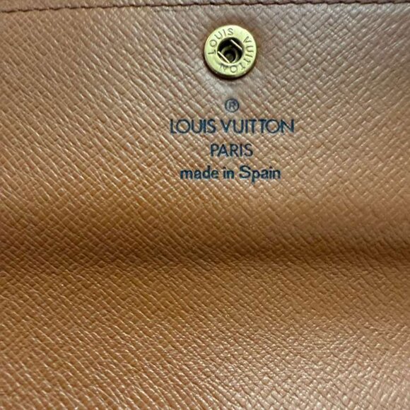 Louis Vuitton Monogram Wallet Flap Coated Canvas Excellent Condition - Picture 6 of 7